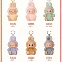 Pop Mart the Monsters Labubu Dolls Have a Seat Series Surprise Gift Cute Funny Plush Toys labubu V2 Blind Mystery Boxes