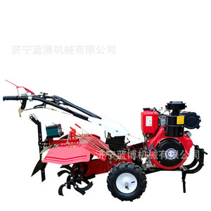 Power Tiller Diesel Farm <b>Cultivator</b> 4 Wheel Drive Multifunctional For Orchard Soil Tilling - Product Image 4