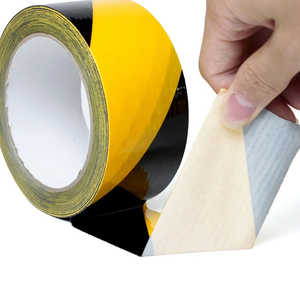 Cinta Adhesiva de Seguridad para Marcado de Pisos de Alta Viscosidad, 5S, de PVC y PET Reciclable, con Franjas de Color Personalizadas, Impermeable - Product Image 4