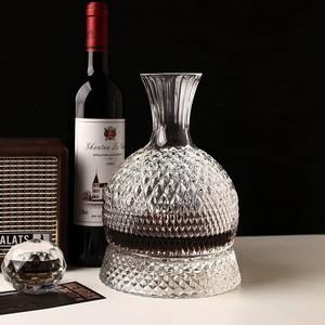 Leichte Luxus High-End rotierende Dekan ter transparente Haushalt Kristallglas Weinglas Spender Premium Weinglas - Product Image 4