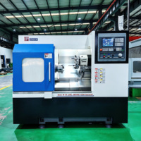 TCK500 45 haute vitesse °   Centre d'usinage CNC à lit incliné équipé d'une tourelle servo à 12 postes et d'un système CNC FANUC