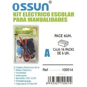 Ossun Electrical Kit For Crafts 6 Units Educational Equipment - Product Image 1