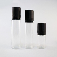 10ml 30ml bouteilles PET vides compte-gouttes en plastique v3 bouteille liquide avec bouchon de sécurité