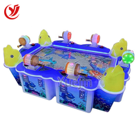 Simulateur de pêche électrique commercial pour 6 personnes, machine de jeu d'arcade vidéo à pièces pour enfants, divertissement pour aire de jeux pour enfants