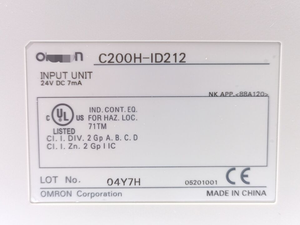 وحدة الإدخال PLC C200H-ID212 - Product Image 3