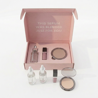 Boîtes de produits cosmétiques en carton ondulé recyclable, bon emballage avec impression pour l'emballage de vêtements, boîte à chaussures noire