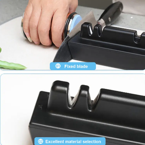 Venta caliente nuevo diseño rodante cuchillo de cocina <span class=keywords><strong>afilar</strong></span> <span class=keywords><strong>piedra</strong></span> afilador de <span class=keywords><strong>cuchillos</strong></span> multifuncional - Product Image 5