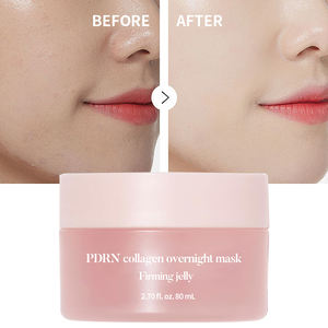 Mascarilla Facial de Gel Nocturno Vegano OEM para Piel de Cristal, con Niacinamida, Colágeno, Vitamina C y PDRN - Product Image 1