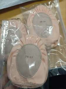 รองเท้าบัลเลต์แบบครึ่งพื้นสีน้ำตาล รองเท้าสำหรับยิมนาสติกลีลา รองเท้าผ้าใบสำหรับผู้หญิงและผู้ชาย รองเท้าเต้นรำแบบสวมสำหรับการเต้นร่วมสมัย - Product Image 6