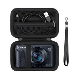 Étui de transport rigide EVA pour appareil photo numérique Canon PowerShot SX740/SX730/SX720/SX620/G7X, pochette de rangement de protection avec fermeture éclair et poche en filet - Product Image 1