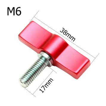 M6x17mm rojo