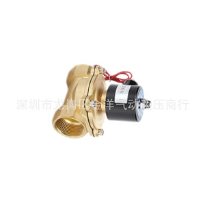 Vanne solénoïde Senya 1 pouce pour le contrôle de l'eau et de l'air 2W-350-35 AC 220V Température normale - Product Image 4