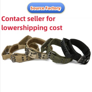 Collier réglable pour chat et chien, luxe, nylon durable, accessoires pour animaux de compagnie, pour chiens de taille moyenne et grande, berger allemand, Lackeys - Product Image 2