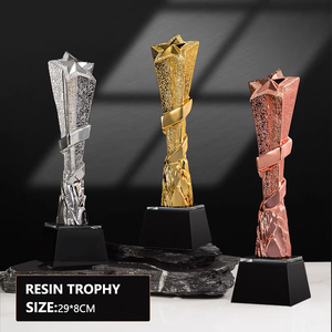 HBL Vente en gros trophée en résine d'impression UV couleur personnalisée trophée en résine <span class=keywords><strong>de</strong></span> <span class=keywords><strong>victoire</strong></span> en forme <span class=keywords><strong>de</strong></span> couronne vierge prix du trophée en résine - Product Image 6