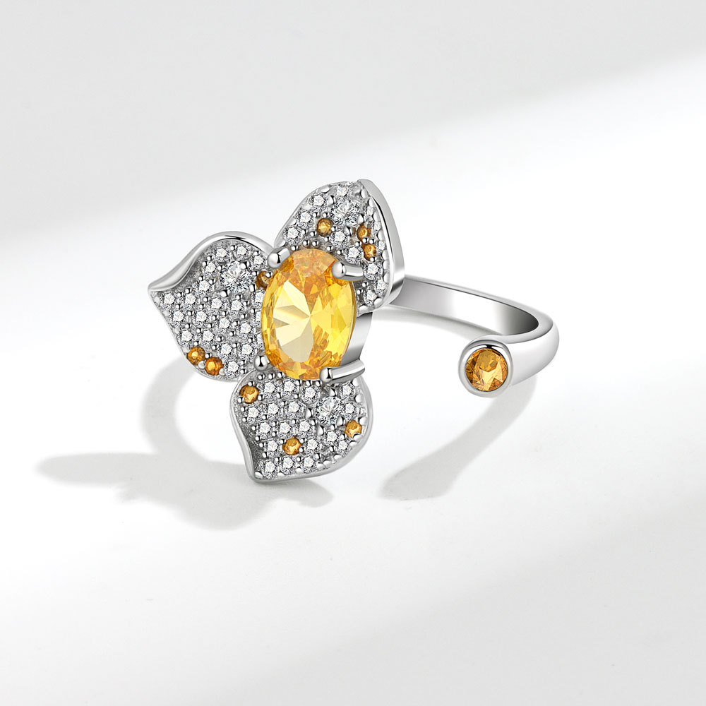 platinum yellow zircon AJ227