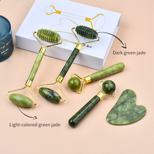 Rouleau facial en <span class=keywords><strong>pierre</strong></span> <span class=keywords><strong>de</strong></span> <span class=keywords><strong>jade</strong></span> vert du sud et masseur <span class=keywords><strong>de</strong></span> tête <span class=keywords><strong>de</strong></span> <span class=keywords><strong>visage</strong></span> <span class=keywords><strong>de</strong></span> Gua sha pour des produits <span class=keywords><strong>de</strong></span> soins personnels <span class=keywords><strong>de</strong></span> beauté outils <span class=keywords><strong>de</strong></span> soins <span class=keywords><strong>de</strong></span> la peau - Product Image 5