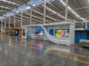 Thông minh đô thị ngoài trời nhôm trạm xe buýt dừng đồ nội thất cho phòng tập thể dục và sử dụng quảng cáo - Product Image 5