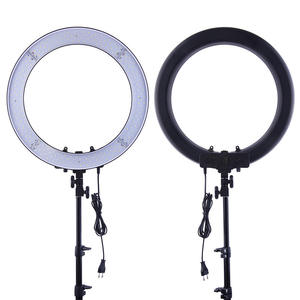 Éclairage photographique 55W 18 pouces Ring Light Avec Tripied Dimmable Vlogging Kit <span class=keywords><strong>Tik</strong></span> <span class=keywords><strong>Tok</strong></span> Led Lampadaire <span class=keywords><strong>pour</strong></span> extensions de cils - Product Image 2