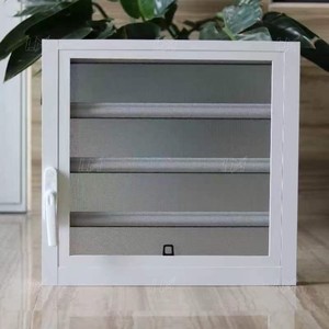 Nhôm louver khung cửa sổ hiện đại ghen tị khung với màn hình bay - Product Image 3