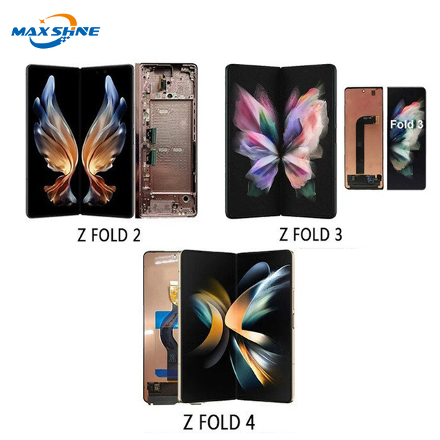 Original Pantallas Mobile Phone LCDs for Samsung Z FOLD 2 3 4 5 6 LCD Screen Mobile Phone Screen Assembly LCD Display Screen