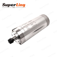 Kit poros GDZ 800w Inverter merek terbaik motor spindel berpendingin air spindel cnc untuk cnc