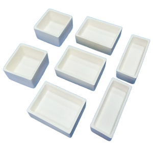 High Purity,High Temperature Alumina <b>Oxide</b> Crucible with Long Lifecycle for Optical Glass & Powder Calcination - Product Image 1