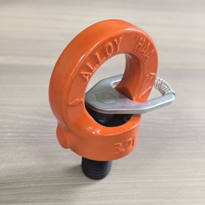 Punto de elevación de ojo de llave de alta resistencia autoseguro DIN/ASME certificado para aparejos y protección contra caídas Color naranja vivo <span class=keywords><strong>Precio</strong></span> caliente - Product Image 6