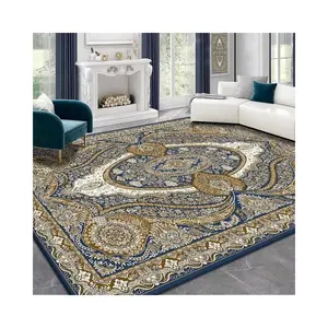 2024 Eco-friendly Bohemian Style Living Room Carpet Full Printing Home Decoration Mat Floor Mat Bedroom Sofa Hot Sale Rugs
