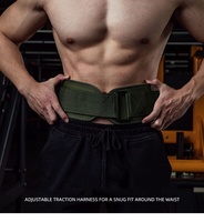 Ceintures de musculation en cuir de sécurité pour la musculation, la force et le squat, personnalisées en direct d'usine