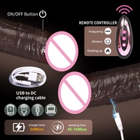 Nouvelle manchette de pénis vibrant réaliste de taille améliorée ; Jouet sexuel télécommandé pour couples avec 9 modes.