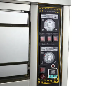 <span class=keywords><strong>Oven</strong></span> produk roti <span class=keywords><strong>2025</strong></span> baja tahan karat, kontrol temperatur <span class=keywords><strong>Oven</strong></span> roti listrik 4 dek 16 nampan - Product Image 5