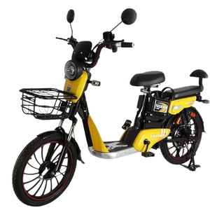 Bicicleta Eléctrica Dajinlu con Llantas Grandes de 20 Pulgadas, Frenos de Cubo Delanteros y Traseros, Batería de Plomo-Ácido Estándar - Product Image 5