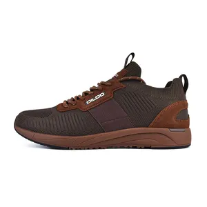QILOO Factory Direct Supply Hot Sale OEM Custom Breathable Comfortable Light Weight Top Quality Casual Walking Shoes for Man