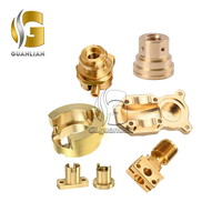 Pièces usinées CNC de précision en aluminium, laiton et bronze, usinage de laiton sur mesure OEM, usinage du cuivre