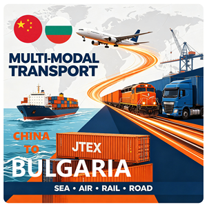 บริการขนส่งทางรถไฟและรถบรรทุกแบบมัลติโมดัลจากจีนไปบัลแกเรีย บริการขนส่งสินค้าแบบ Door to Door แบบ DDP และ DDU - Product Image 1