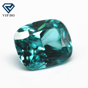 Pierres précieuses synthétiques YAG Paraiba en garnet d'<span class=keywords><strong>aluminium</strong></span> d'yttrium, taille coussin longue, 3*5mm-8*10mm, pierres précieuses synthétiques YAG Paraiba Tourmaline - Product Image 3