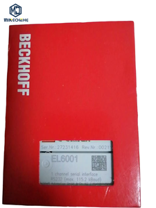 EL6001 เทอร์มินัลอินพุตดิจิตอล โมดูล PLC อุตสาหกรรม ชิ้นส่วนควบคุมระบบอัตโนมัติ อุปกรณ์รับสัญญาณความเร็วสูงสำหรับอุตสาหกรรม - Product Image 1