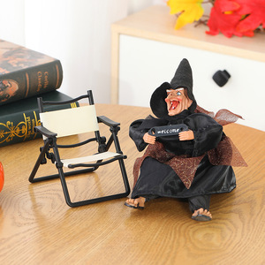 Nouvelle Poupée d'horreur de la <span class=keywords><strong>Chambre</strong></span> <span class=keywords><strong>des</strong></span> <span class=keywords><strong>Secrets</strong></span> pour Halloween, Sorcière qui frappe, Accessoire décoratif pour maison hantée, en plastique, à piles - Product Image 6