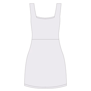 Senza maniche, linea ad A, lunghezza al ginocchio |   Abito Sportivo da Donna 2025 <span class=keywords><strong>in</strong></span> Tessuto Elasticizzato Spandex/Poliestere, Stile Casual con Vita Elastica - Product Image 6