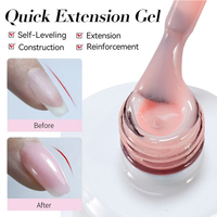 VINIMAY Gel de construction liquide pour ongles Biab de bonne qualité et à bas prix, 20 couleurs, gel de construction sans chaleur en bouteille, étiquette privée