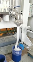 Mélangeur automatique de mélange de peinture acrylique polymère en émulsion 500l machine de fabrication de mastic silicone