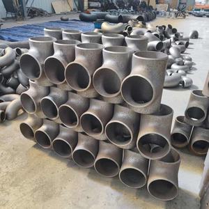 Raccord en T égal de 1 1/2 po, acier au carbone sans soudure Sch40, ASTM A234 Gr WPB, avec peinture, résistant à la corrosion - Product Image 6