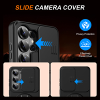 Nouvelle coque de téléphone magnétique antichoc en TPU PC robuste pour Samsung S26 S25 S24 Ultra avec support magnétique rotatif à 360°