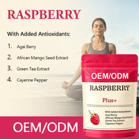 Fruits et légumes naturels OEM/ODM enrichis en anthocyanes et acides organiques : Poudre de framboise