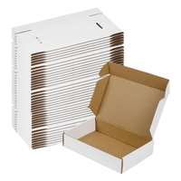 Boîte d'emballage en carton ondulé sur mesure XF, boîte d'expédition pour vêtements, boîte avion