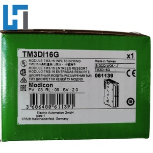 โมดูล PLC รุ่นใหม่ TM3DI16G ซีรีส์ TM3  16 จุดอินพุตแบบสปริงเทอร์มินัล ตัวควบคุมการเขียนโปรแกรม PLC มีสินค้าในสต็อก จัดส่งรวดเร็ว - Product Image 1