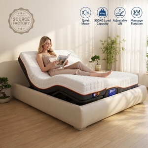 Colchón Inteligente Ajustable con Motor Silencioso, Control Inalámbrico por Aplicación, Posición de Memoria, Espuma de Alta Densidad, Certificado CE, para Dormitorio S1 Smart B - Product Image 1