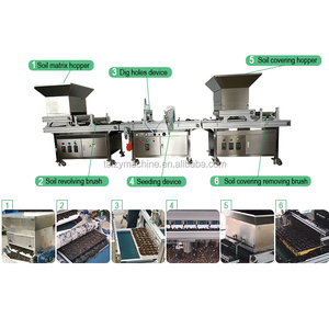 Semoir à plantes, planteur de graines, bac à semis de brocoli, machine à pousses - Product Image 2