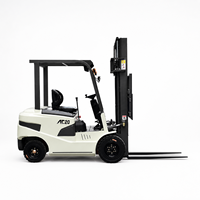 Lithium-Ionen Elektro-Gabelstapler FS-20 mit Hydraulischem Seitenschieber Vollgummireifen Dreirad-Design CE ISO Zertifiziert für Regalbahn-Service