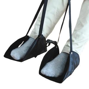 Footrest <b>Hammock</b> Nylon Adjustable Straps For Travel Plane Train Office Use Multicolor 128g - Product Image 1